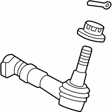 45046-69295 Toyota End Sub-Assembly, Tie Rod Illustration 1 of 1