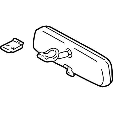 Toyota 87810-12270-B1 Mirror Inside