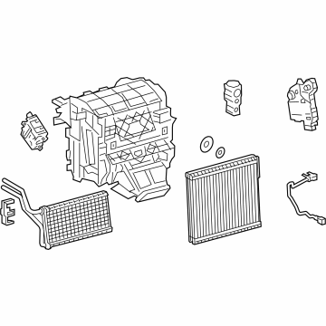 Toyota 87050-06C11 A/C & Heater Assembly
