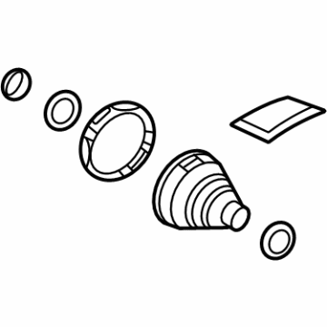 Toyota Crown Signia CV Boot - 04439-12014