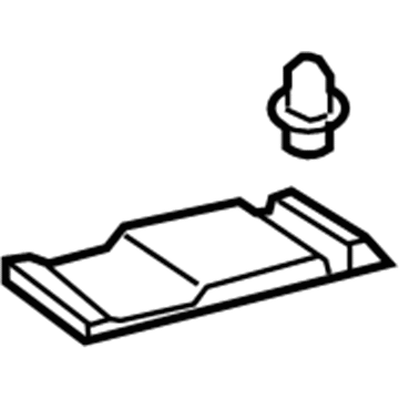 Toyota 66415-02020 Spacer