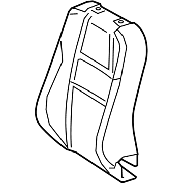 Toyota 71552-12730 Seat Back Pad