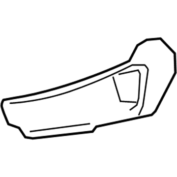Toyota 71812-12480-C0 Cushion Shield