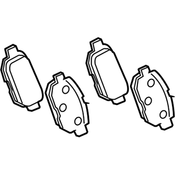 Scion xB Brake Pads - 04466-12150