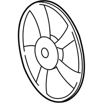 Toyota Sienna Radiator fan - 16361-0P100