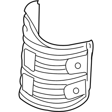 Toyota 25586-28090 Heat Shield