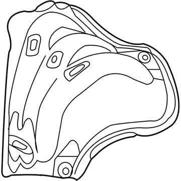 Toyota 17167-0H040 Heat Shield