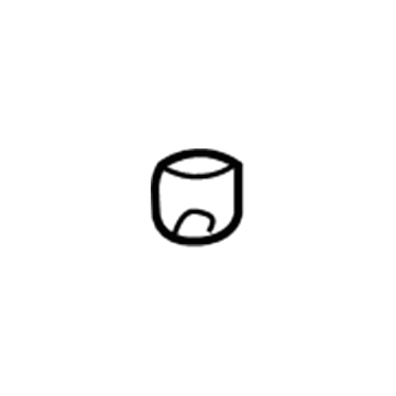 86396-02030 Toyota Base Nut Illustration 1 of 1