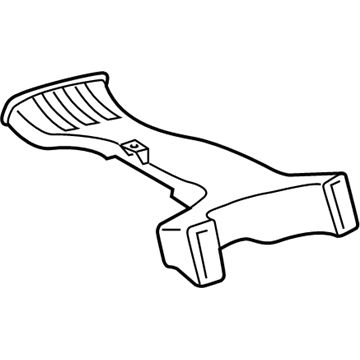 Toyota 58861-0C030 Duct