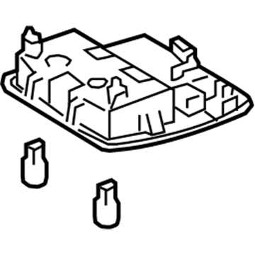 81260-12600-A1 Toyota Map Lamp, Flaxen Illustration 1 of 1