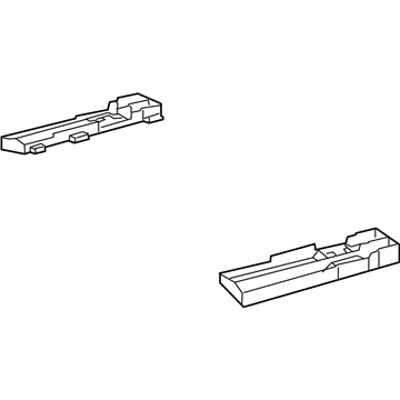 63355-02040 Toyota Pad, Passenger Side Illustration 1 of 1
