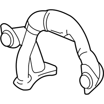 Toyota 17106-62020 Crossover Pipe