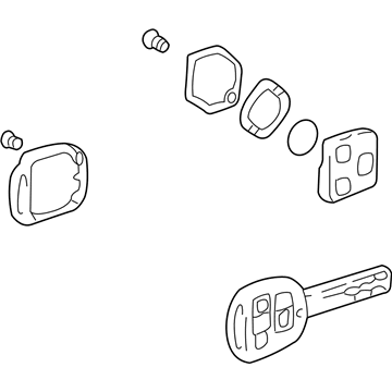 Toyota Key Fob - 89070-60B61