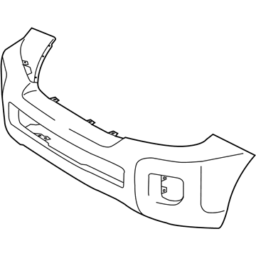 Toyota Land Cruiser Bumper Cover - 52119-6A958