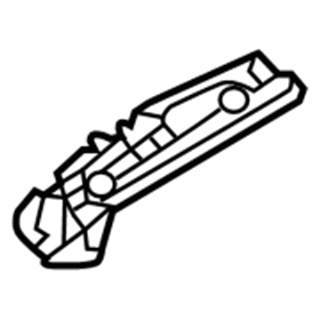 Toyota 52576-52151 Side Retainer