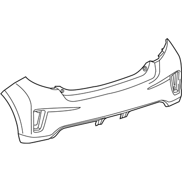 Toyota Yaris Bumper Cover - 52159-52967