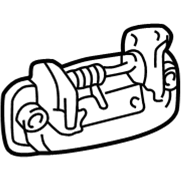 Toyota Tacoma Exterior Door Handle - 69230-35080