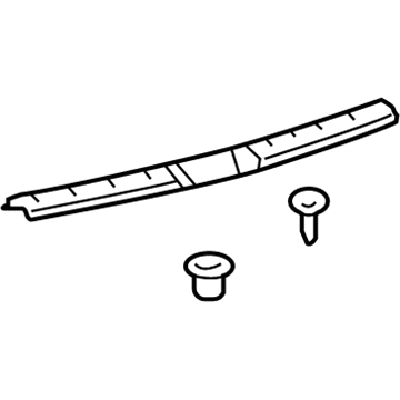 Toyota 58387-48051-B0 Rear Plate