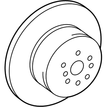 Toyota Camry Brake Rotor - 42431-33100