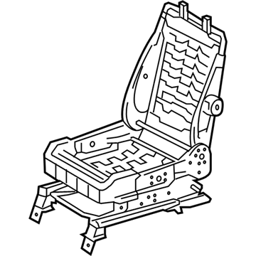 Toyota 71110-AE061 Seat Back Frame