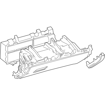 Toyota 55550-30530-C0 Glove Box Assembly