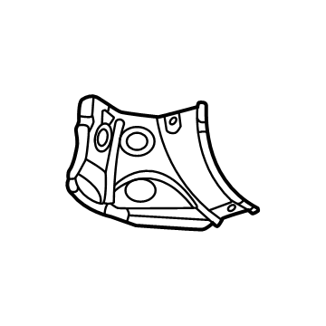 Toyota 58384-0C020 Gusset