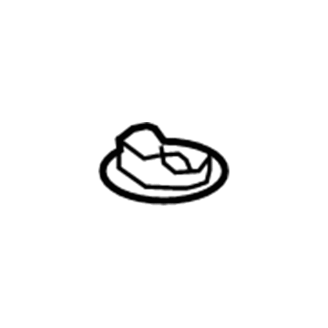 Toyota 77642-12050 Pressure Tube Cover Plate