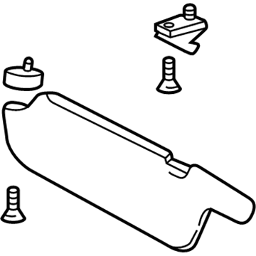 Toyota 74310-42240-B1 Sunvisor