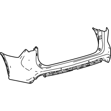 Toyota Highlander Bumper Cover - 52159-0E923