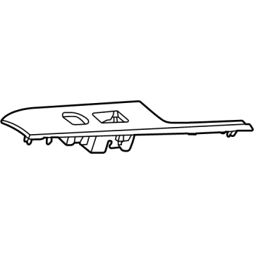 Toyota 74231-42380 Switch Bezel