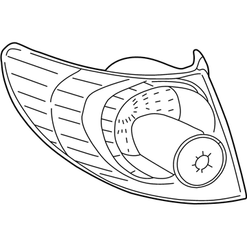 Toyota Corolla Back Up Light - 81561-02290