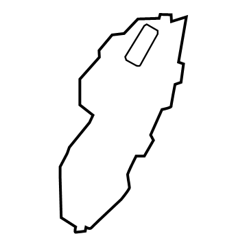 Toyota 67841-12490 Water Shield