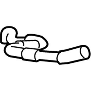 88539-02160 Toyota Drain Hose Illustration 1 of 1