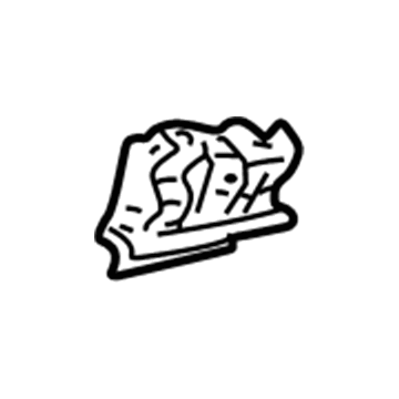 Toyota 51501-60010 Support Bracket