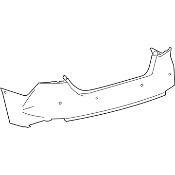 Toyota 52159-0X914 Bumper Cover
