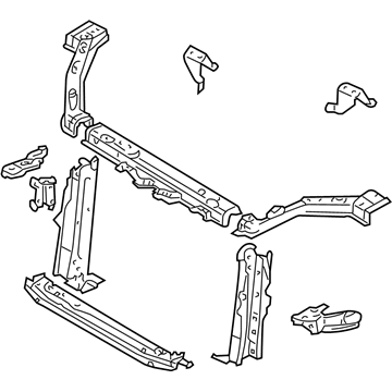 Scion 53210-52111 Radiator Support