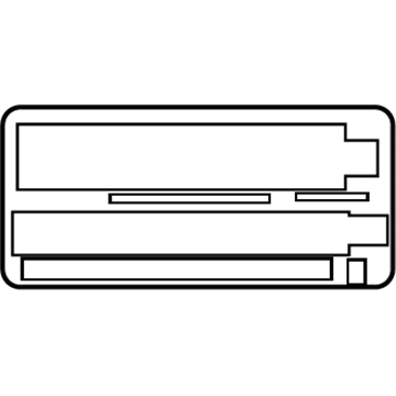 Toyota 74514-33010 Info Label