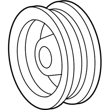 27411-70140 Toyota Pulley Illustration 1 of 1