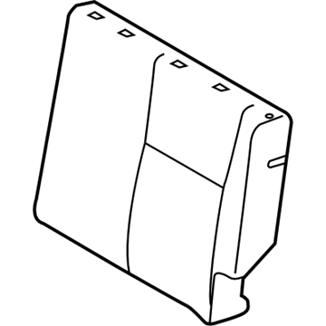 Toyota 71078-52J22-B4 Seat Back Cover