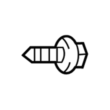 Toyota 90080-15077 Protector Screw