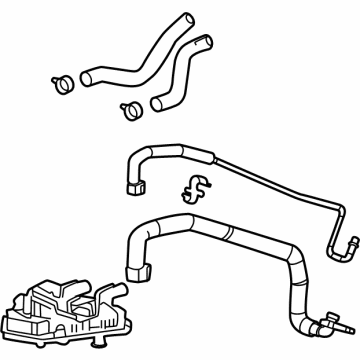 Toyota 88710-0CA00 Hose & Tube Assembly