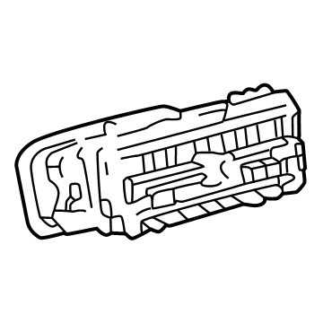 Toyota 55670-60470 Air Outlet Vent