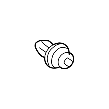 Toyota 90467-A0005 Access Cover Clip