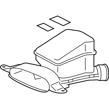 17750-0V041 Toyota Air Inlet, Front Illustration 1 of 1