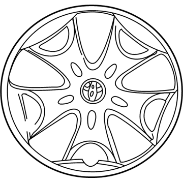 Toyota Echo Wheel Cover - 42602-52030