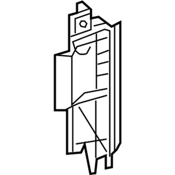 Toyota 16593-37060 Lower Air Guide