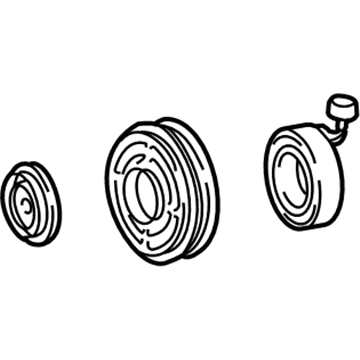 Toyota RAV4 A/C Compressor Clutch - 88410-42040