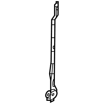 Toyota 16582-77010 Auxiliary Radiator Mount Bracket