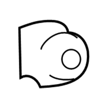 48818-0E020 Toyota Stabilizer Bar Bushing, Rear Illustration 1 of 1