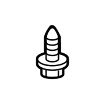 Toyota 90159-A0053 Finish Molding Screw